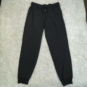 Lululemon On The Fly Jogger Pants. black activewear lAthleisure pull on 6